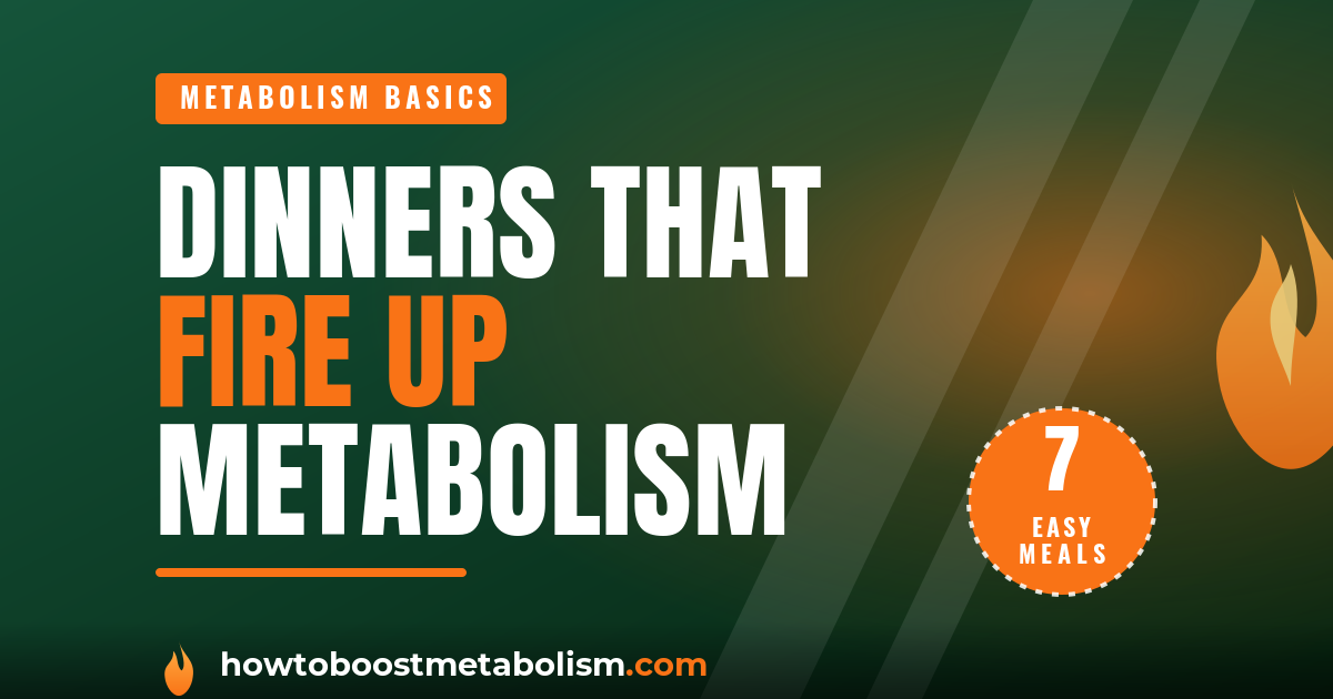 7 high protein dinners that support metabolism — cover graphic
