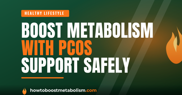 boost metabolism with PCOS - balanced protein and fiber meal for blood sugar