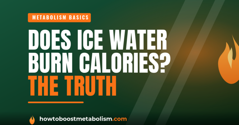 Glass of ice water — does cold water burn more calories