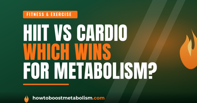Person doing high-intensity interval training