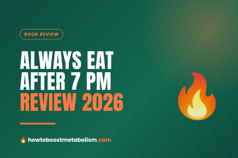 Always Eat After 7 PM review - Joel Marion book cover graphic