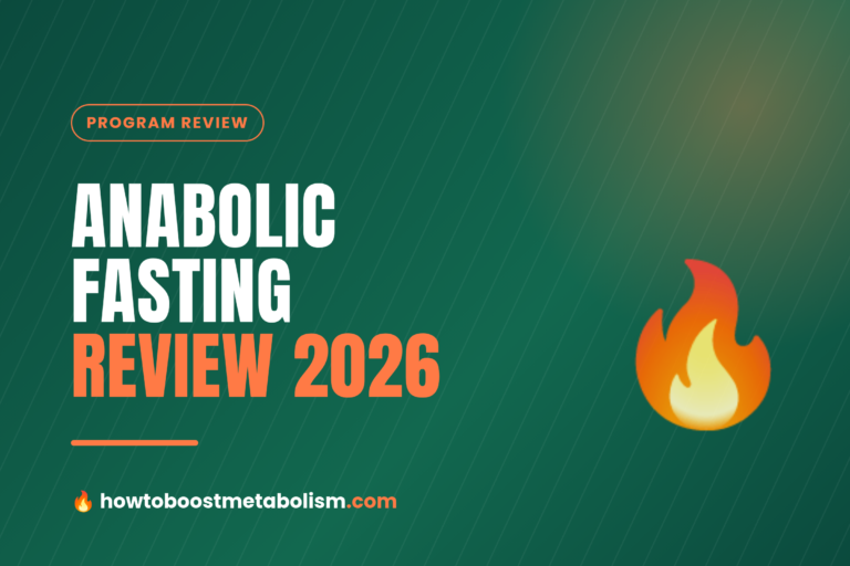 Anabolic Fasting review - Brad Pilon fasting plus training program cover graphic