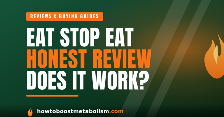 eat stop eat review - Brad Pilon 24-hour fasting method cover graphic