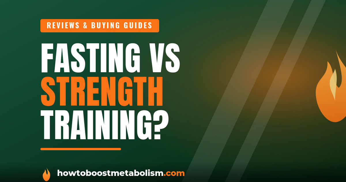 intermittent fasting vs strength training - comparison graphic for metabolism after 40