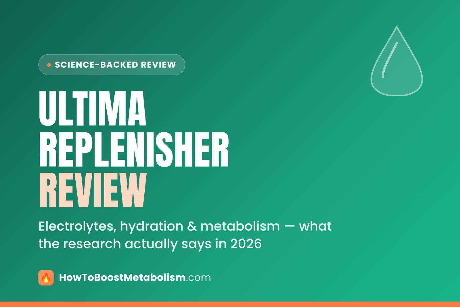 Ultima Replenisher electrolyte review 2026 cover image
