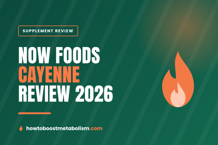 NOW Foods Cayenne capsules review 2026 cover — capsaicin thermogenic supplement