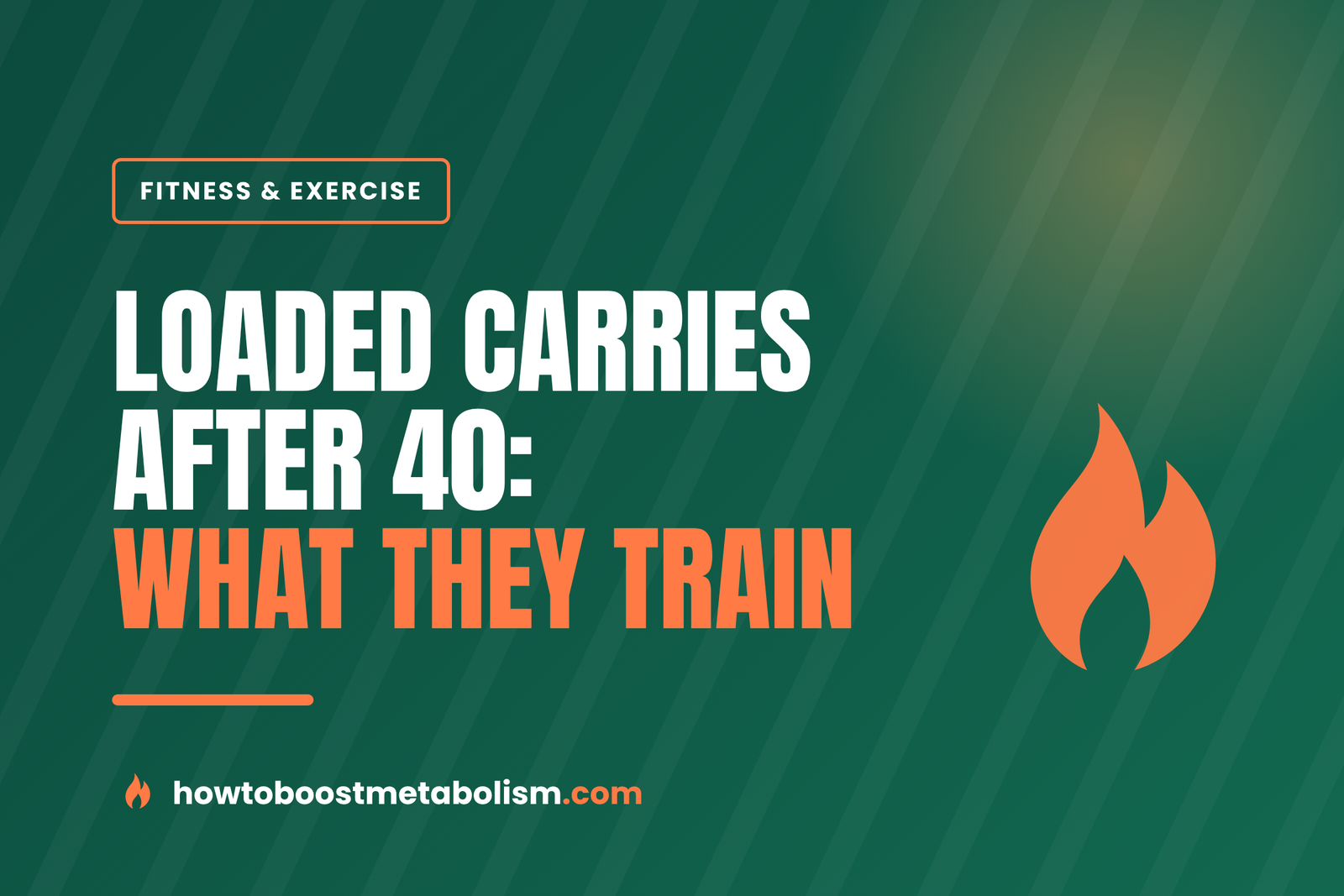 Loaded Carries After 40: What Farmer's Walks Really Train