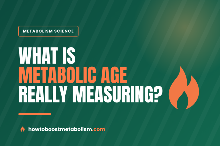 What Is "Metabolic Age" and Can You Actually Lower It?