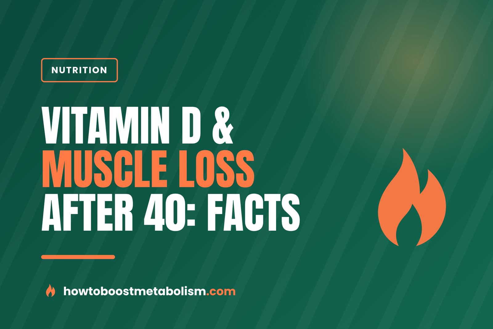 Vitamin D and Muscle Strength After 40: The Real Numbers
